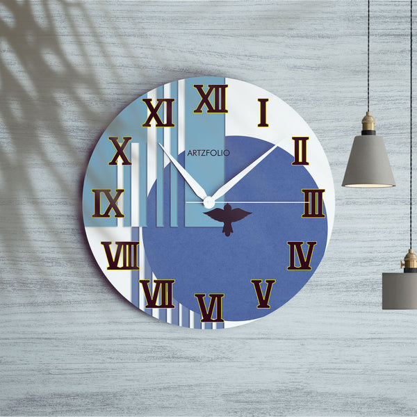 Flying Bird Quartz Wall Clock | Non-Ticking Silent Movement-Wall Clocks Round-CLK_RD-IC 5017566 IC 5017566, Birds, Digital, Digital Art, Graphic, flying, bird, quartz, round, wall, clock, non-ticking, silent, movement, engineered, wood, for, home, office, bedroom, analog, analogue, birthday, couple, customised, decoration, gift, kids, kitchen, living, number, photo, picture, print, room, size, square, watch, wedding, analog, analogue, bedroom, birthday, clock, couple, customised, decoration, digital, gift, 