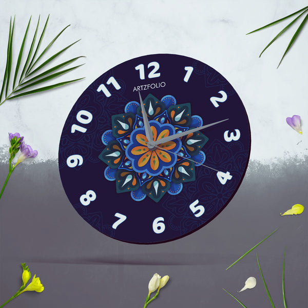 Floral Mandala D2 Quartz Wall Clock | Non-Ticking Silent Movement-Wall Clocks Round-CLK_RD-IC 5017577 IC 5017577, Botanical, Digital, Digital Art, Floral, Flowers, Graphic, Mandala, Nature, d2, quartz, round, wall, clock, non-ticking, silent, movement, engineered, wood, for, home, office, bedroom, analog, analogue, birthday, couple, customised, decoration, gift, kids, kitchen, living, number, photo, picture, print, room, size, square, watch, wedding, analog, analogue, bedroom, birthday, clock, couple, custo