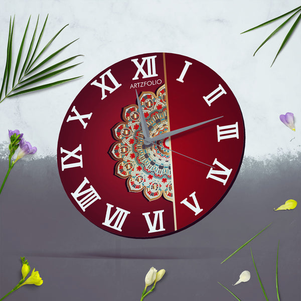 Traditional Mandala D3 Quartz Wall Clock | Non-Ticking Silent Movement-Wall Clocks Round-CLK_RD-IC 5017579 IC 5017579, Culture, Digital, Digital Art, Ethnic, Graphic, Mandala, Traditional, Tribal, World Culture, d3, quartz, round, wall, clock, non-ticking, silent, movement, engineered, wood, for, home, office, bedroom, analog, analogue, birthday, couple, customised, decoration, gift, kids, kitchen, living, number, photo, picture, print, room, size, square, watch, wedding, analog, analogue, bedroom, birthday