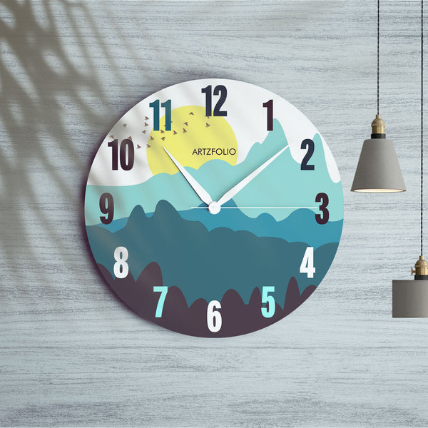 Sunrise D2 Quartz Wall Clock | Non-Ticking Silent Movement-Wall Clocks Round-CLK_RD-IC 5017585 IC 5017585, Digital, Digital Art, Graphic, Sunrises, sunrise, d2, quartz, round, wall, clock, non-ticking, silent, movement, engineered, wood, for, home, office, bedroom, analog, analogue, birthday, couple, customised, decoration, gift, kids, kitchen, living, number, photo, picture, print, room, size, square, watch, wedding, analog, analogue, bedroom, birthday, clock, couple, customised, decoration, digital, gift,