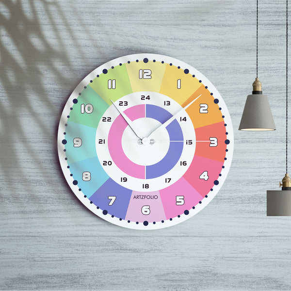 24 Hours Learning Time D4 Quartz Wall Clock | Non-Ticking Silent Movement-Wall Clocks Round-CLK_RD-IC 5017590 IC 5017590, Digital, Digital Art, Graphic, 24, hours, learning, time, d4, quartz, round, wall, clock, non-ticking, silent, movement, engineered, wood, for, home, office, bedroom, analog, analogue, birthday, couple, customised, decoration, gift, kids, kitchen, living, number, photo, picture, print, room, size, square, watch, wedding, analog, analogue, bedroom, birthday, clock, couple, customised, dec