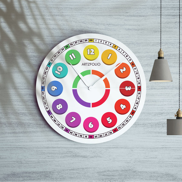 Kids 60 Seconds Quartz Wall Clock | Non-Ticking Silent Movement-Wall Clocks Round-CLK_RD-IC 5017591 IC 5017591, Baby, Children, Digital, Digital Art, Graphic, Kids, 60, seconds, quartz, round, wall, clock, non-ticking, silent, movement, engineered, wood, for, home, office, bedroom, analog, analogue, birthday, couple, customised, decoration, gift, kitchen, living, number, photo, picture, print, room, size, square, watch, wedding, analog, analogue, bedroom, birthday, clock, couple, customised, decoration, dig