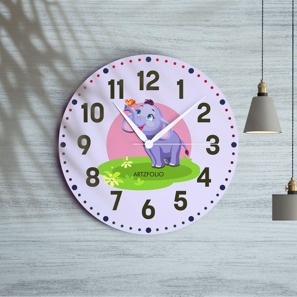 Baby Elephant D10 Quartz Wall Clock | Non-Ticking Silent Movement-Wall Clocks Round-CLK_RD-IC 5017603 IC 5017603, Baby, Children, Digital, Digital Art, Graphic, Kids, elephant, d10, quartz, wall, clock, non-ticking, silent, movement, analog, analogue, bedroom, birthday, couple, customised, decoration, gift, home, kitchen, living, number, photo, picture, print, room, size, square, watch, wedding, analog, analogue, bedroom, birthday, clock, couple, customised, decoration, digital, gift, home, kids, kitchen, l