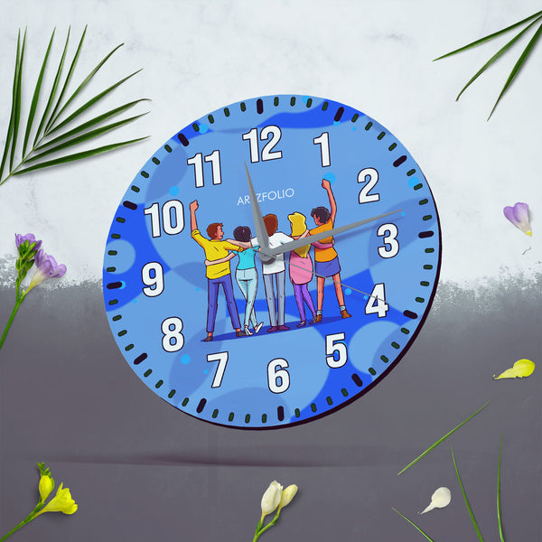 Friends Forever D1 Quartz Wall Clock | Non-Ticking Silent Movement-Wall Clocks Round-CLK_RD-IC 5017622 IC 5017622, Digital, Digital Art, Friends, Graphic, forever, d1, quartz, round, wall, clock, non-ticking, silent, movement, engineered, wood, for, home, office, bedroom, analog, analogue, birthday, couple, customised, decoration, gift, kids, kitchen, living, number, photo, picture, print, room, size, square, watch, wedding, analog, analogue, bedroom, birthday, clock, couple, customised, decoration, digital