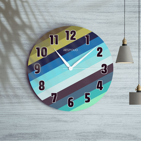 Colourful Stripes D9 Quartz Wall Clock | Non-Ticking Silent Movement-Wall Clocks Round-CLK_RD-IC 5017639 IC 5017639, Digital, Digital Art, Graphic, Stripes, colourful, d9, quartz, round, wall, clock, non-ticking, silent, movement, engineered, wood, for, home, office, bedroom, analog, analogue, birthday, couple, customised, decoration, gift, kids, kitchen, living, number, photo, picture, print, room, size, square, watch, wedding, analog, analogue, bedroom, birthday, clock, couple, customised, decoration, dig