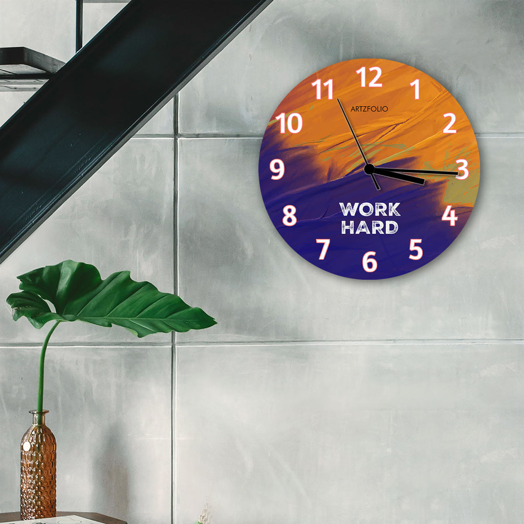 Work Hard Quote Quartz Wall Clock | Non-Ticking Silent Movement-Wall Clocks Round-CLK_RD-IC 5017648 IC 5017648, Digital, Digital Art, Graphic, Quotes, work, hard, quote, quartz, wall, clock, non-ticking, silent, movement, analog, analogue, bedroom, birthday, couple, customised, decoration, gift, home, kids, kitchen, living, number, photo, picture, print, room, size, square, watch, wedding, analog, analogue, bedroom, birthday, clock, couple, customised, decoration, digital, gift, home, kids, kitchen, living,