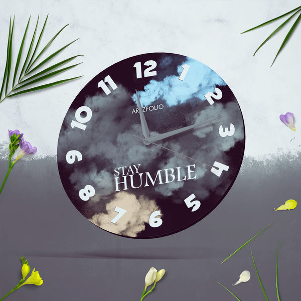 Stay Humble Quote Quartz Wall Clock | Non-Ticking Silent Movement-Wall Clocks Round-CLK_RD-IC 5017649 IC 5017649, Digital, Digital Art, Graphic, Quotes, stay, humble, quote, quartz, round, wall, clock, non-ticking, silent, movement, engineered, wood, for, home, office, bedroom, analog, analogue, birthday, couple, customised, decoration, gift, kids, kitchen, living, number, photo, picture, print, room, size, square, watch, wedding, analog, analogue, bedroom, birthday, clock, couple, customised, decoration, d