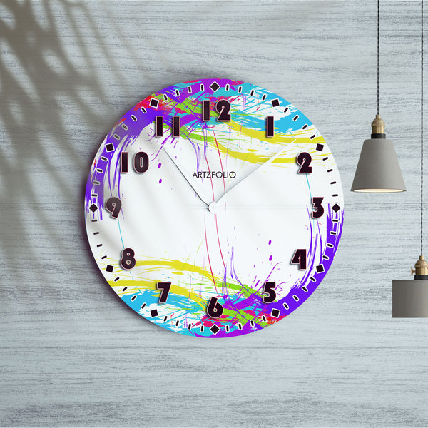 Colour Splash D5 Quartz Wall Clock | Non-Ticking Silent Movement-Wall Clocks Round-CLK_RD-IC 5017652 IC 5017652, Digital, Digital Art, Graphic, Splatter, colour, splash, d5, quartz, round, wall, clock, non-ticking, silent, movement, engineered, wood, for, home, office, bedroom, analog, analogue, birthday, couple, customised, decoration, gift, kids, kitchen, living, number, photo, picture, print, room, size, square, watch, wedding, analog, analogue, bedroom, birthday, clock, couple, customised, decoration, d