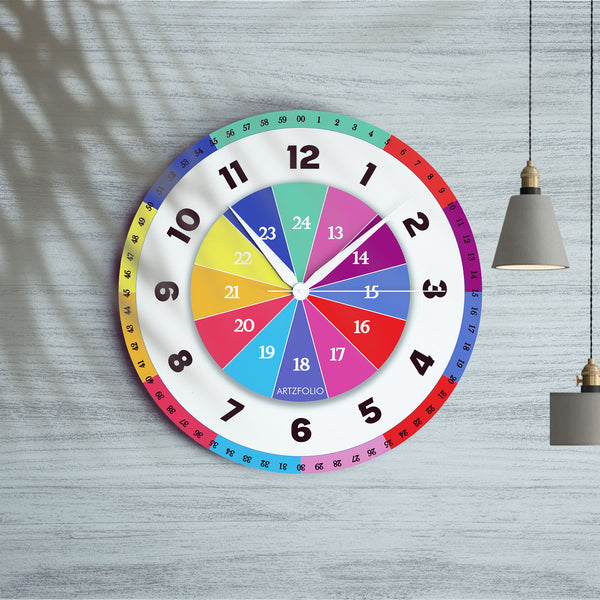 24 Hours Learning Time D5 Quartz Wall Clock | Non-Ticking Silent Movement-Wall Clocks Round-CLK_RD-IC 5017658 IC 5017658, Digital, Digital Art, Graphic, 24, hours, learning, time, d5, quartz, round, wall, clock, non-ticking, silent, movement, engineered, wood, for, home, office, bedroom, analog, analogue, birthday, couple, customised, decoration, gift, kids, kitchen, living, number, photo, picture, print, room, size, square, watch, wedding, analog, analogue, bedroom, birthday, clock, couple, customised, dec