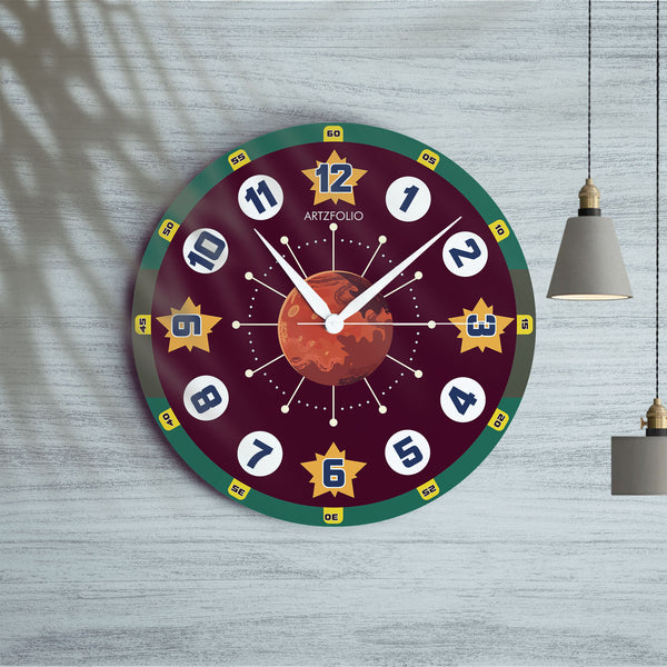 Kids Learning Time Teaching D1 Quartz Wall Clock | Non-Ticking Silent Movement-Wall Clocks Round-CLK_RD-IC 5017703 IC 5017703, Baby, Children, Digital, Digital Art, Graphic, Kids, learning, time, teaching, d1, quartz, round, wall, clock, non-ticking, silent, movement, engineered, wood, for, home, office, bedroom, analog, analogue, birthday, couple, customised, decoration, gift, kitchen, living, number, photo, picture, print, room, size, square, watch, wedding, analog, analogue, bedroom, birthday, clock, cou