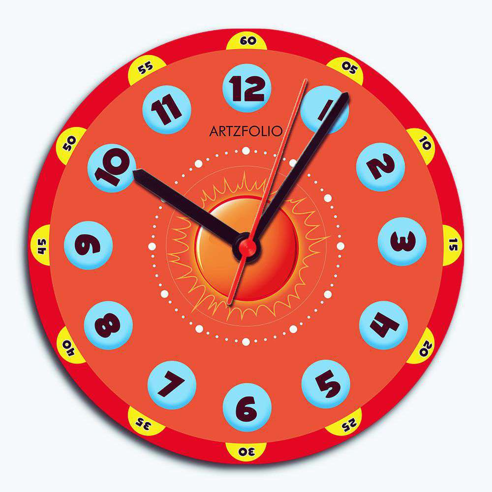 Kids Learning Time Teaching D5 Quartz Wall Clock | Non-Ticking Silent Movement-Wall Clocks Round-CLK_RD-IC 5017707 IC 5017707, Baby, Children, Digital, Digital Art, Graphic, Kids, learning, time, teaching, d5, quartz, wall, clock, non-ticking, silent, movement, analog, analogue, bedroom, birthday, couple, customised, decoration, gift, home, kitchen, living, number, photo, picture, print, room, size, square, watch, wedding, analog, analogue, bedroom, birthday, clock, couple, customised, decoration, digital, 