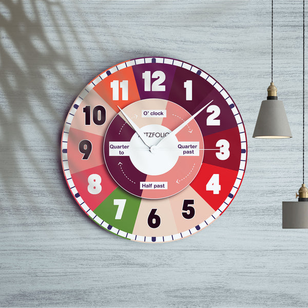 Kids Learning Time Teaching D13 Quartz Wall Clock | Non-Ticking Silent Movement-Wall Clocks Round-CLK_RD-IC 5017719 IC 5017719, Baby, Children, Digital, Digital Art, Graphic, Kids, learning, time, teaching, d13, quartz, round, wall, clock, non-ticking, silent, movement, engineered, wood, for, home, office, bedroom, analog, analogue, birthday, couple, customised, decoration, gift, kitchen, living, number, photo, picture, print, room, size, square, watch, wedding, analog, analogue, bedroom, birthday, clock, c