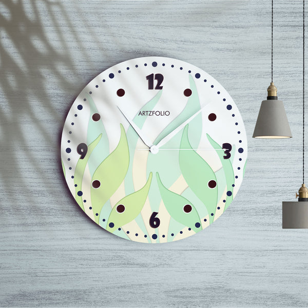 Floral Leaves D4 Quartz Wall Clock | Non-Ticking Silent Movement-Wall Clocks Round-CLK_RD-IC 5017764 IC 5017764, Botanical, Digital, Digital Art, Floral, Flowers, Graphic, Nature, leaves, d4, quartz, round, wall, clock, non-ticking, silent, movement, engineered, wood, for, home, office, bedroom, analog, analogue, birthday, couple, customised, decoration, gift, kids, kitchen, living, number, photo, picture, print, room, size, square, watch, wedding, analog, analogue, bedroom, birthday, clock, couple, customi