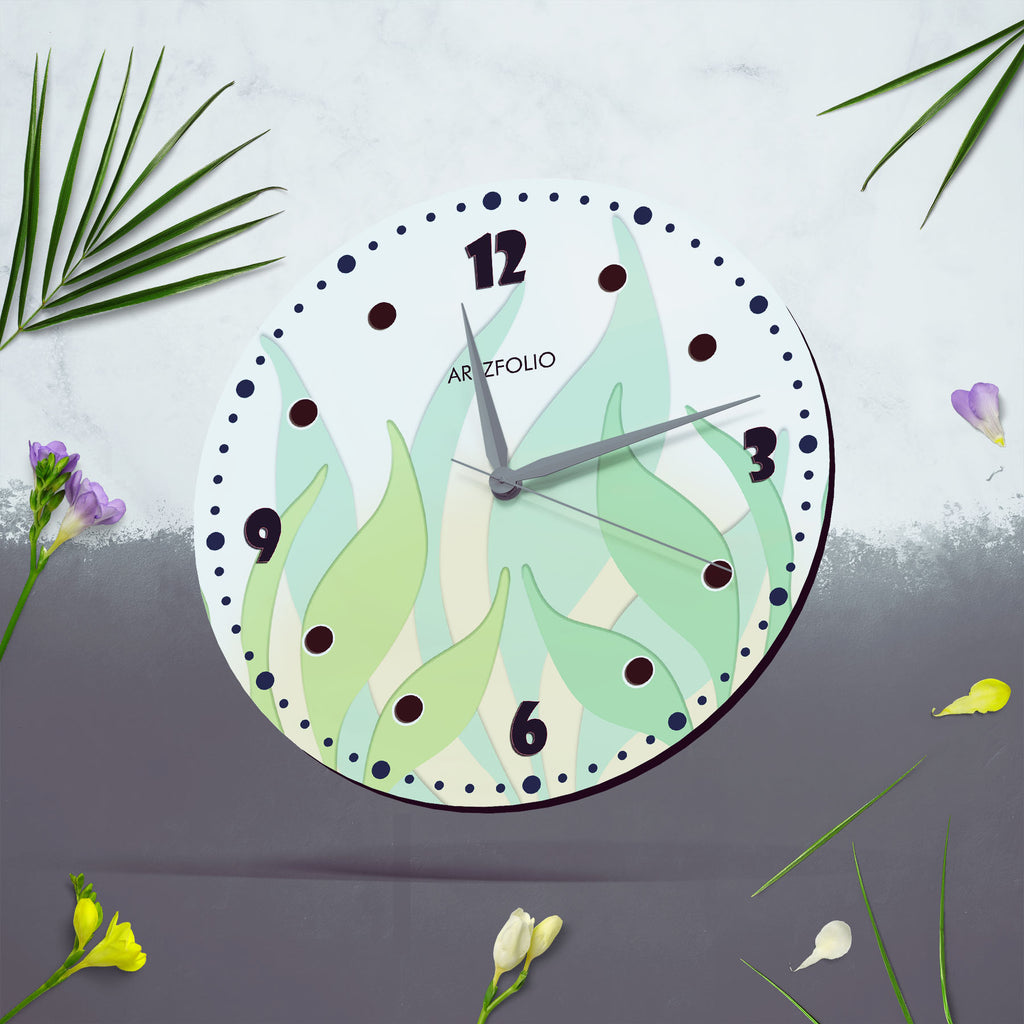 Floral Leaves D4 Quartz Wall Clock | Non-Ticking Silent Movement-Wall Clocks Round-CLK_RD-IC 5017764 IC 5017764, Botanical, Digital, Digital Art, Floral, Flowers, Graphic, Nature, leaves, d4, quartz, wall, clock, non-ticking, silent, movement, analog, analogue, bedroom, birthday, couple, customised, decoration, gift, home, kids, kitchen, living, number, photo, picture, print, room, size, square, watch, wedding, analog, analogue, bedroom, birthday, clock, couple, customised, decoration, digital, gift, home, 