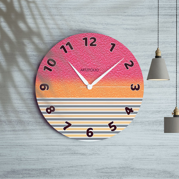 Textured Stripes Quartz Wall Clock | Non-Ticking Silent Movement-Wall Clocks Round-CLK_RD-IC 5017859 IC 5017859, Digital, Digital Art, Graphic, Stripes, textured, quartz, round, wall, clock, non-ticking, silent, movement, engineered, wood, for, home, office, bedroom, analog, analogue, birthday, couple, customised, decoration, gift, kids, kitchen, living, number, photo, picture, print, room, size, square, watch, wedding, analog, analogue, bedroom, birthday, clock, couple, customised, decoration, digital, gif