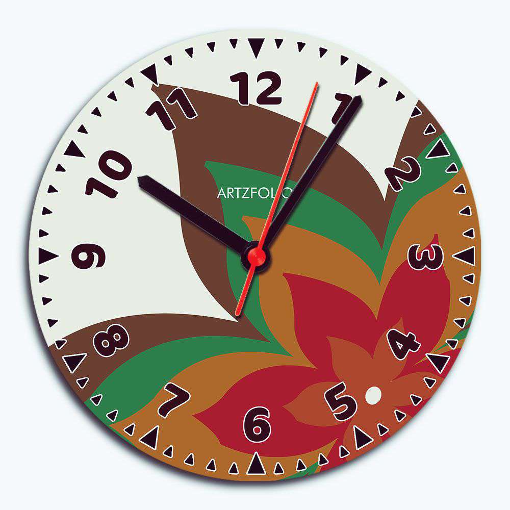 Floral Leaves D5 Quartz Wall Clock | Non-Ticking Silent Movement-Wall Clocks Round-CLK_RD-IC 5017873 IC 5017873, Botanical, Digital, Digital Art, Floral, Flowers, Graphic, Nature, leaves, d5, quartz, wall, clock, non-ticking, silent, movement, analog, analogue, bedroom, birthday, couple, customised, decoration, gift, home, kids, kitchen, living, number, photo, picture, print, room, size, square, watch, wedding, analog, analogue, bedroom, birthday, clock, couple, customised, decoration, digital, gift, home, 