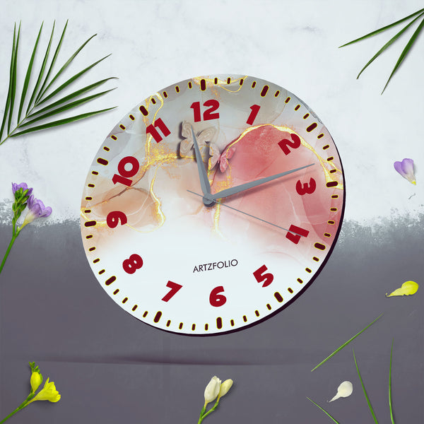 Abstract Butterflies Quartz Wall Clock | Non-Ticking Silent Movement-Wall Clocks Round-CLK_RD-IC 5017925 IC 5017925, Abstract Expressionism, Abstracts, Digital, Digital Art, Graphic, Semi Abstract, abstract, butterflies, quartz, round, wall, clock, non-ticking, silent, movement, engineered, wood, for, home, office, bedroom, analog, analogue, birthday, couple, customised, decoration, gift, kids, kitchen, living, number, photo, picture, print, room, size, square, watch, wedding, analog, analogue, bedroom, bir