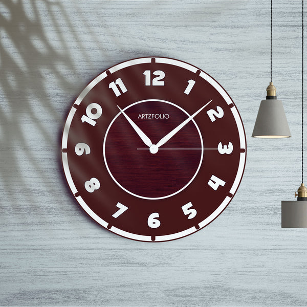 Dark Wood Quartz Wall Clock | Non-Ticking Silent Movement-Wall Clocks Round-CLK_RD-IC 5017962 IC 5017962, Digital, Digital Art, Graphic, dark, wood, quartz, round, wall, clock, non-ticking, silent, movement, engineered, for, home, office, bedroom, analog, analogue, birthday, couple, customised, decoration, gift, kids, kitchen, living, number, photo, picture, print, room, size, square, watch, wedding, analog, analogue, bedroom, birthday, clock, couple, customised, decoration, digital, gift, home, kids, kitch