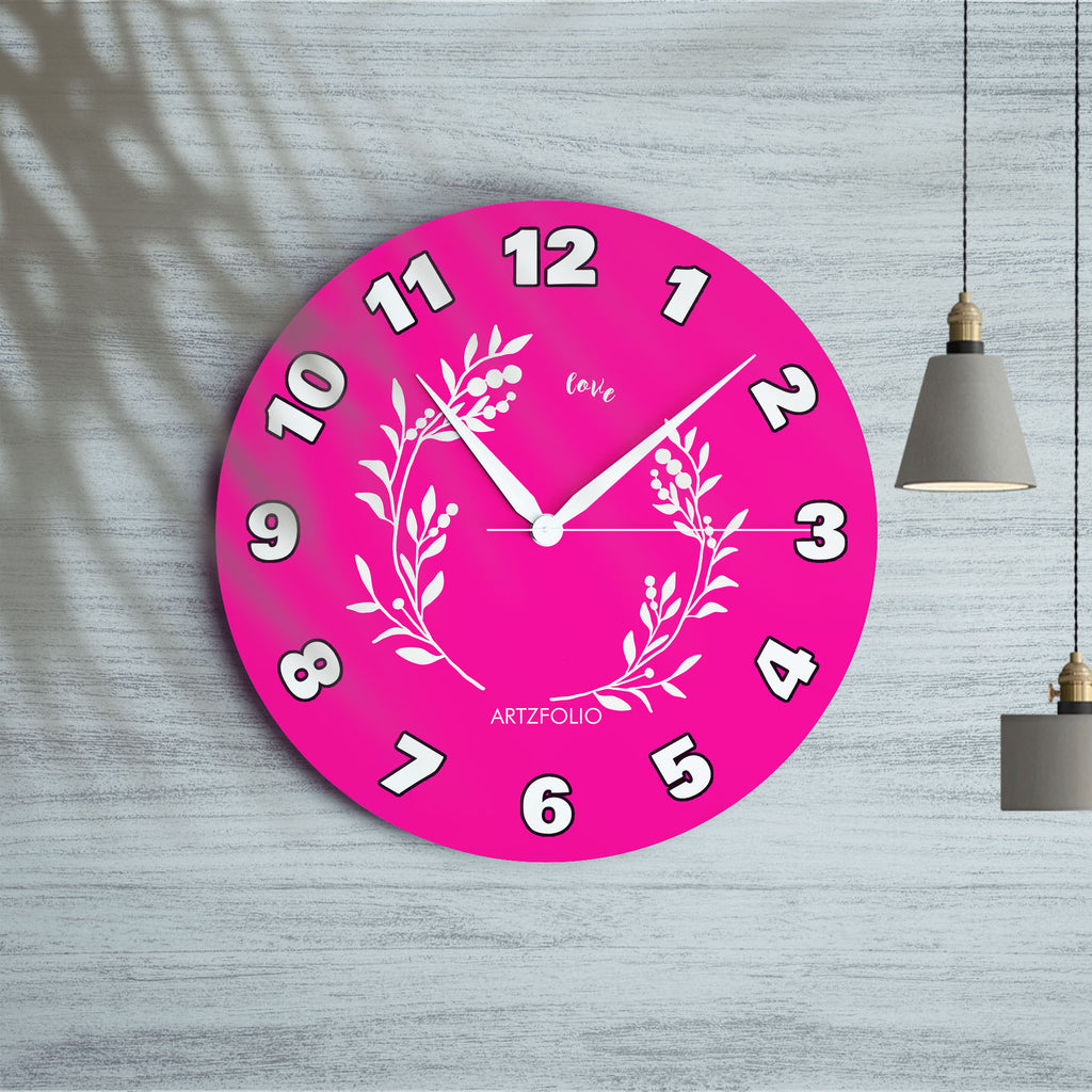 Pink Floral Quartz Wall Clock | Non-Ticking Silent Movement-Wall Clocks Round-CLK_RD-IC 5017967 IC 5017967, Botanical, Digital, Digital Art, Floral, Flowers, Graphic, Nature, pink, quartz, wall, clock, non-ticking, silent, movement, analog, analogue, bedroom, birthday, couple, customised, decoration, gift, home, kids, kitchen, living, number, photo, picture, print, room, size, square, watch, wedding, analog, analogue, bedroom, birthday, clock, couple, customised, decoration, digital, gift, home, kids, kitch