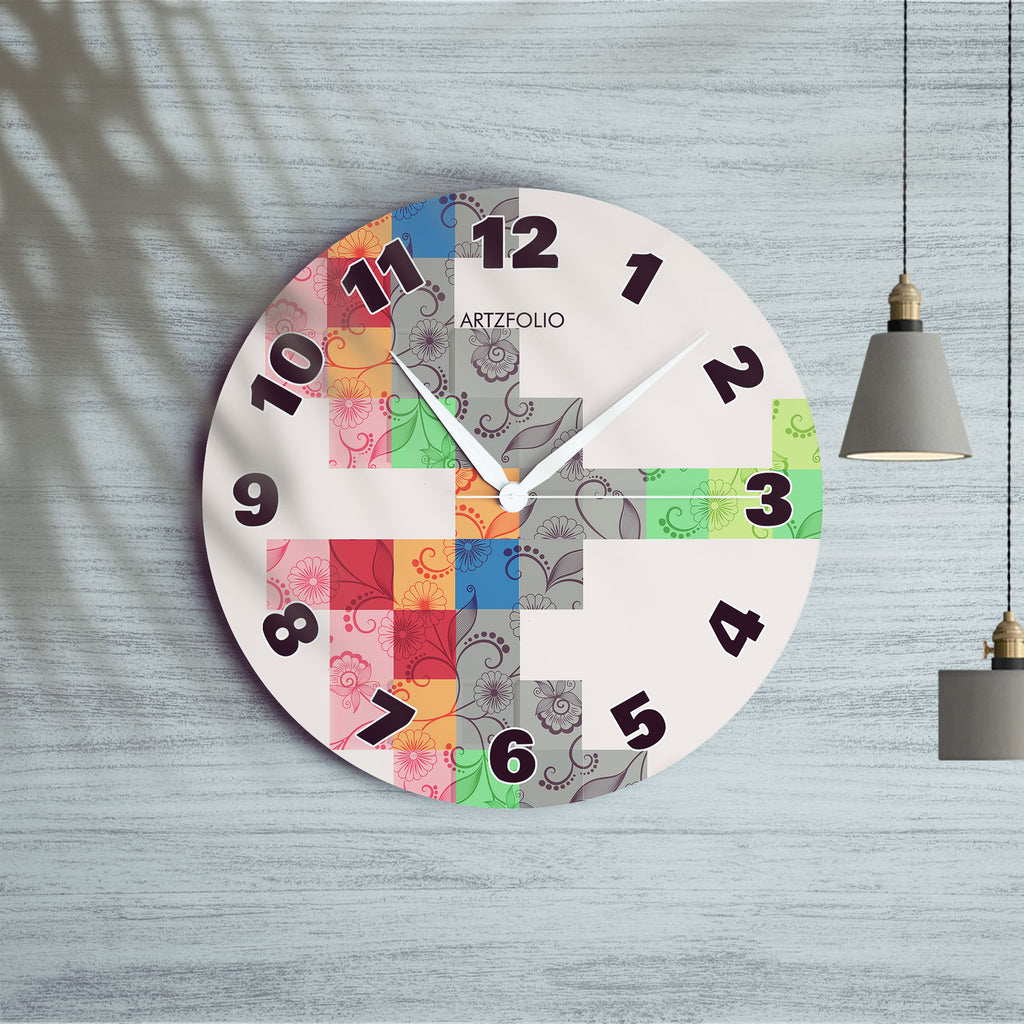 Floral Squares Quartz Wall Clock | Non-Ticking Silent Movement-Wall Clocks Round-CLK_RD-IC 5017993 IC 5017993, Botanical, Digital, Digital Art, Floral, Flowers, Graphic, Nature, squares, quartz, wall, clock, non-ticking, silent, movement, analog, analogue, bedroom, birthday, couple, customised, decoration, gift, home, kids, kitchen, living, number, photo, picture, print, room, size, square, watch, wedding, analog, analogue, bedroom, birthday, clock, couple, customised, decoration, digital, gift, home, kids,