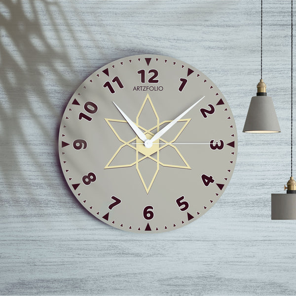 Geometric Flower Quartz Wall Clock | Non-Ticking Silent Movement-Wall Clocks Round-CLK_RD-IC 5018002 IC 5018002, Botanical, Digital, Digital Art, Floral, Flowers, Geometric, Geometric Abstraction, Graphic, Nature, flower, quartz, round, wall, clock, non-ticking, silent, movement, engineered, wood, for, home, office, bedroom, analog, analogue, birthday, couple, customised, decoration, gift, kids, kitchen, living, number, photo, picture, print, room, size, square, watch, wedding, analog, analogue, bedroom, bi