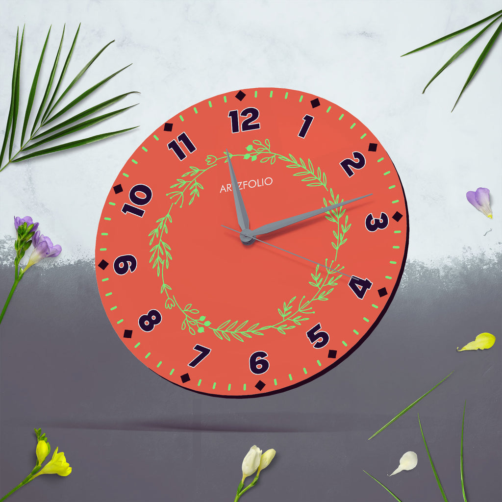 Floral Wreath D1 Quartz Wall Clock | Non-Ticking Silent Movement-Wall Clocks Round-CLK_RD-IC 5018024 IC 5018024, Botanical, Digital, Digital Art, Floral, Flowers, Graphic, Nature, wreath, d1, quartz, wall, clock, non-ticking, silent, movement, analog, analogue, bedroom, birthday, couple, customised, decoration, gift, home, kids, kitchen, living, number, photo, picture, print, room, size, square, watch, wedding, analog, analogue, bedroom, birthday, clock, couple, customised, decoration, digital, gift, home, 