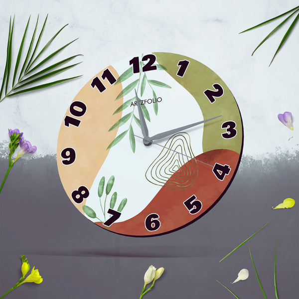 Boho Floral D2 Quartz Wall Clock | Non-Ticking Silent Movement-Wall Clocks Round-CLK_RD-IC 5018048 IC 5018048, Botanical, Digital, Digital Art, Floral, Flowers, Graphic, Nature, boho, d2, quartz, round, wall, clock, non-ticking, silent, movement, engineered, wood, for, home, office, bedroom, analog, analogue, birthday, couple, customised, decoration, gift, kids, kitchen, living, number, photo, picture, print, room, size, square, watch, wedding, analog, analogue, bedroom, birthday, clock, couple, customised,