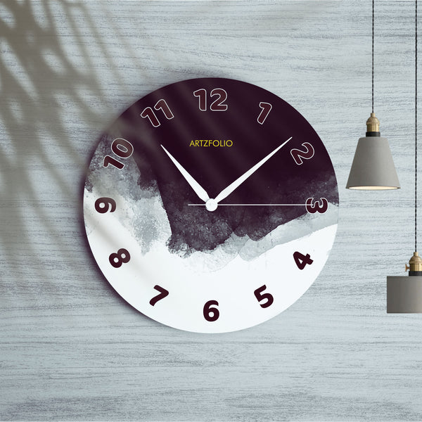 Black & White Abstract D4 Quartz Wall Clock | Non-Ticking Silent Movement-Wall Clocks Round-CLK_RD-IC 5018059 IC 5018059, Abstract Expressionism, Abstracts, Black, Black and White, Digital, Digital Art, Graphic, Semi Abstract, White, abstract, d4, quartz, round, wall, clock, non-ticking, silent, movement, engineered, wood, for, home, office, bedroom, analog, analogue, birthday, couple, customised, decoration, gift, kids, kitchen, living, number, photo, picture, print, room, size, square, watch, wedding, ana