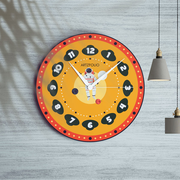 Kids Astronaut D2 Quartz Wall Clock | Non-Ticking Silent Movement-Wall Clocks Round-CLK_RD-IC 5018075 IC 5018075, Astronomy, Baby, Children, Digital, Digital Art, Graphic, Kids, Space, astronaut, d2, quartz, round, wall, clock, non-ticking, silent, movement, engineered, wood, for, home, office, bedroom, analog, analogue, birthday, couple, customised, decoration, gift, kitchen, living, number, photo, picture, print, room, size, square, watch, wedding, analog, analogue, bedroom, birthday, clock, couple, custo