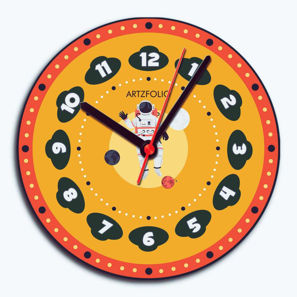 Kids Astronaut D2 Quartz Wall Clock | Non-Ticking Silent Movement-Wall Clocks Round-CLK_RD-IC 5018075 IC 5018075, Astronomy, Baby, Children, Digital, Digital Art, Graphic, Kids, Space, astronaut, d2, quartz, wall, clock, non-ticking, silent, movement, analog, analogue, bedroom, birthday, couple, customised, decoration, gift, home, kitchen, living, number, photo, picture, print, room, size, square, watch, wedding, analog, analogue, bedroom, birthday, clock, couple, customised, decoration, digital, gift, home