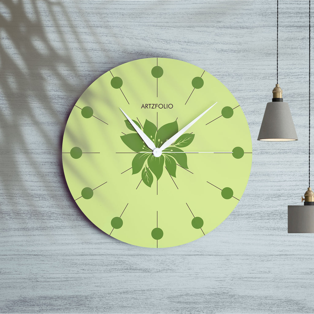 Green Flower Quartz Wall Clock | Non-Ticking Silent Movement-Wall Clocks Round-CLK_RD-IC 5018092 IC 5018092, Botanical, Digital, Digital Art, Floral, Flowers, Graphic, Nature, green, flower, quartz, wall, clock, non-ticking, silent, movement, analog, analogue, bedroom, birthday, couple, customised, decoration, gift, home, kids, kitchen, living, number, photo, picture, print, room, size, square, watch, wedding, analog, analogue, bedroom, birthday, clock, couple, customised, decoration, digital, gift, home, k