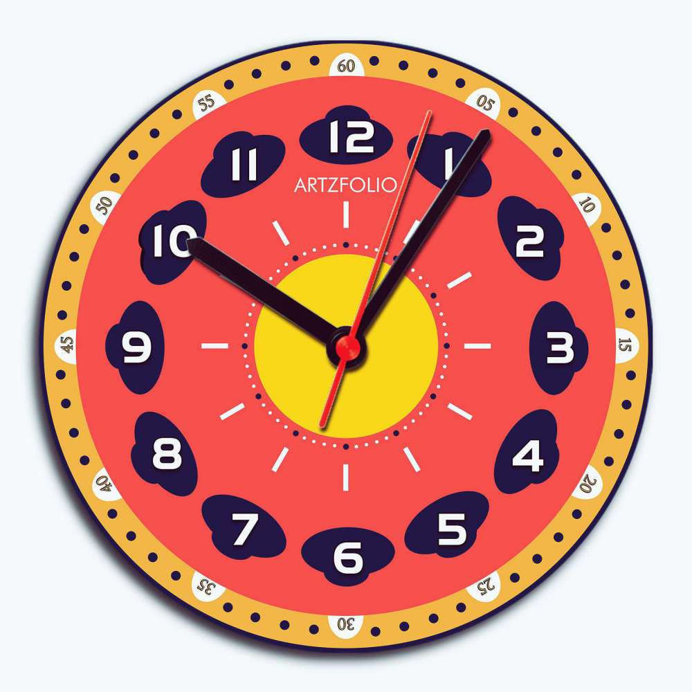 Kids Cloud & Sun Quartz Wall Clock | Non-Ticking Silent Movement-Wall Clocks Round-CLK_RD-IC 5018097 IC 5018097, Baby, Children, Digital, Digital Art, Graphic, Kids, cloud, sun, quartz, wall, clock, non-ticking, silent, movement, analog, analogue, bedroom, birthday, couple, customised, decoration, gift, home, kitchen, living, number, photo, picture, print, room, size, square, watch, wedding, analog, analogue, bedroom, birthday, clock, couple, customised, decoration, digital, gift, home, kids, kitchen, livin