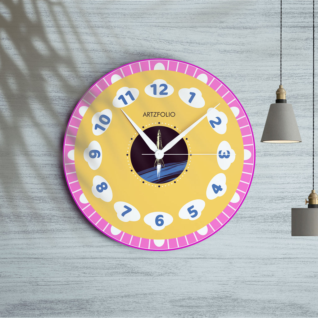 Kids Cloud & Rocket Quartz Wall Clock | Non-Ticking Silent Movement-Wall Clocks Round-CLK_RD-IC 5018098 IC 5018098, Baby, Children, Digital, Digital Art, Graphic, Kids, cloud, rocket, quartz, wall, clock, non-ticking, silent, movement, analog, analogue, bedroom, birthday, couple, customised, decoration, gift, home, kitchen, living, number, photo, picture, print, room, size, square, watch, wedding, analog, analogue, bedroom, birthday, clock, couple, customised, decoration, digital, gift, home, kids, kitchen,