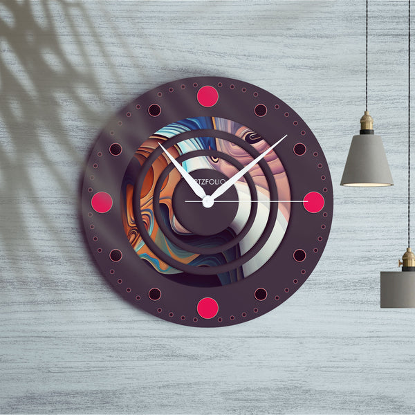 3D Circle Discs Quartz Wall Clock | Non-Ticking Silent Movement-Wall Clocks Round-CLK_RD-IC 5018340 IC 5018340, 3D, Circle, Digital, Digital Art, Graphic, discs, quartz, round, wall, clock, non-ticking, silent, movement, engineered, wood, for, home, office, bedroom, analog, analogue, birthday, couple, customised, decoration, gift, kids, kitchen, living, number, photo, picture, print, room, size, square, watch, wedding, analog, analogue, bedroom, birthday, clock, couple, customised, decoration, digital, gift