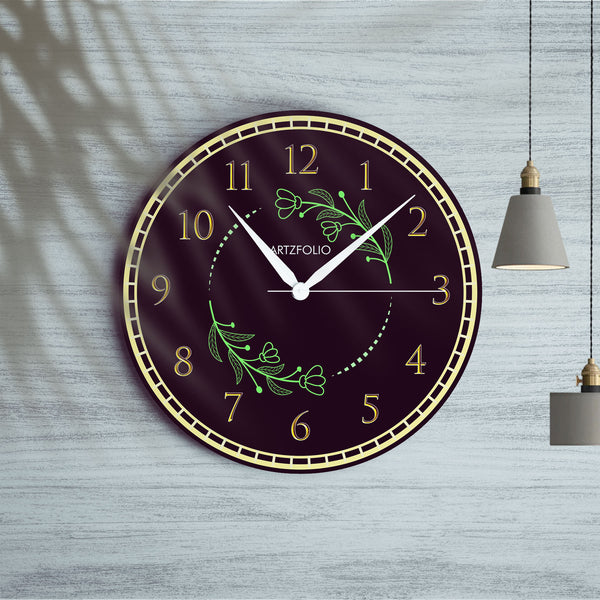 Floral Wreath D21 Quartz Wall Clock | Non-Ticking Silent Movement-Wall Clocks Round-CLK_RD-IC 5018345 IC 5018345, Botanical, Digital, Digital Art, Floral, Flowers, Graphic, Nature, wreath, d21, quartz, round, wall, clock, non-ticking, silent, movement, engineered, wood, for, home, office, bedroom, analog, analogue, birthday, couple, customised, decoration, gift, kids, kitchen, living, number, photo, picture, print, room, size, square, watch, wedding, analog, analogue, bedroom, birthday, clock, couple, custo