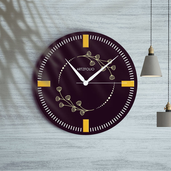 Floral Wreath D22 Quartz Wall Clock | Non-Ticking Silent Movement-Wall Clocks Round-CLK_RD-IC 5018346 IC 5018346, Botanical, Digital, Digital Art, Floral, Flowers, Graphic, Nature, wreath, d22, quartz, round, wall, clock, non-ticking, silent, movement, engineered, wood, for, home, office, bedroom, analog, analogue, birthday, couple, customised, decoration, gift, kids, kitchen, living, number, photo, picture, print, room, size, square, watch, wedding, analog, analogue, bedroom, birthday, clock, couple, custo