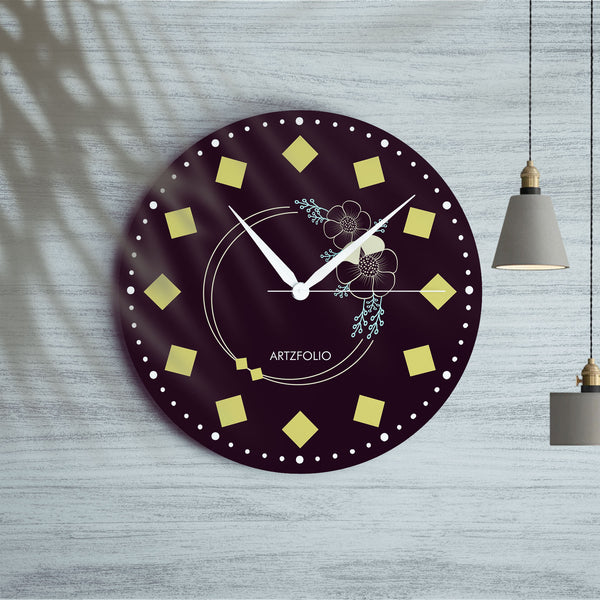 Floral Wreath D23 Quartz Wall Clock | Non-Ticking Silent Movement-Wall Clocks Round-CLK_RD-IC 5018347 IC 5018347, Botanical, Digital, Digital Art, Floral, Flowers, Graphic, Nature, wreath, d23, quartz, round, wall, clock, non-ticking, silent, movement, engineered, wood, for, home, office, bedroom, analog, analogue, birthday, couple, customised, decoration, gift, kids, kitchen, living, number, photo, picture, print, room, size, square, watch, wedding, analog, analogue, bedroom, birthday, clock, couple, custo