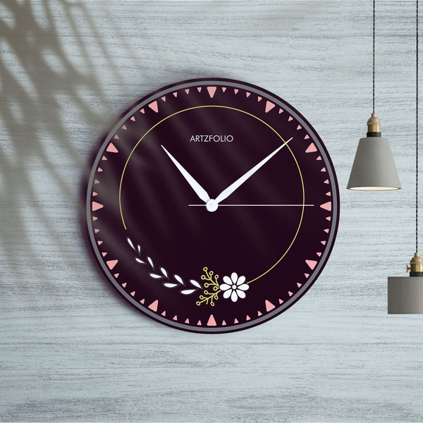 Floral Wreath D24 Quartz Wall Clock | Non-Ticking Silent Movement-Wall Clocks Round-CLK_RD-IC 5018348 IC 5018348, Botanical, Digital, Digital Art, Floral, Flowers, Graphic, Nature, wreath, d24, quartz, round, wall, clock, non-ticking, silent, movement, engineered, wood, for, home, office, bedroom, analog, analogue, birthday, couple, customised, decoration, gift, kids, kitchen, living, number, photo, picture, print, room, size, square, watch, wedding, analog, analogue, bedroom, birthday, clock, couple, custo