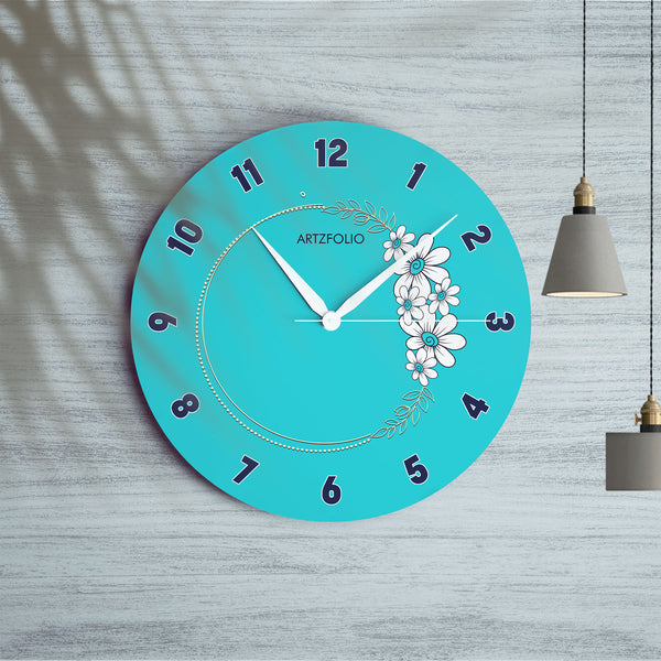 Floral Wreath D27 Quartz Wall Clock | Non-Ticking Silent Movement-Wall Clocks Round-CLK_RD-IC 5018351 IC 5018351, Botanical, Digital, Digital Art, Floral, Flowers, Graphic, Nature, wreath, d27, quartz, round, wall, clock, non-ticking, silent, movement, engineered, wood, for, home, office, bedroom, analog, analogue, birthday, couple, customised, decoration, gift, kids, kitchen, living, number, photo, picture, print, room, size, square, watch, wedding, analog, analogue, bedroom, birthday, clock, couple, custo