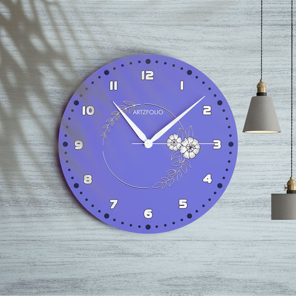 Floral Wreath D35 Quartz Wall Clock | Non-Ticking Silent Movement-Wall Clocks Round-CLK_RD-IC 5018361 IC 5018361, Botanical, Digital, Digital Art, Floral, Flowers, Graphic, Nature, wreath, d35, quartz, round, wall, clock, non-ticking, silent, movement, engineered, wood, for, home, office, bedroom, analog, analogue, birthday, couple, customised, decoration, gift, kids, kitchen, living, number, photo, picture, print, room, size, square, watch, wedding, analog, analogue, bedroom, birthday, clock, couple, custo