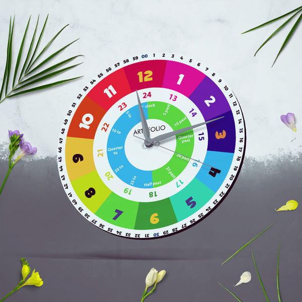 Kids 24 Hours Time Learning D5 Quartz Wall Clock | Non-Ticking Silent Movement-Wall Clocks Round-CLK_RD-IC 5018386 IC 5018386, Baby, Children, Digital, Digital Art, Graphic, Kids, 24, hours, time, learning, d5, quartz, round, wall, clock, non-ticking, silent, movement, engineered, wood, for, home, office, bedroom, analog, analogue, birthday, couple, customised, decoration, gift, kitchen, living, number, photo, picture, print, room, size, square, watch, wedding, analog, analogue, bedroom, birthday, clock, co