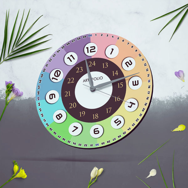 Kids 24 Hours Time Learning D6 Quartz Wall Clock | Non-Ticking Silent Movement-Wall Clocks Round-CLK_RD-IC 5018387 IC 5018387, Baby, Children, Digital, Digital Art, Graphic, Kids, 24, hours, time, learning, d6, quartz, round, wall, clock, non-ticking, silent, movement, engineered, wood, for, home, office, bedroom, analog, analogue, birthday, couple, customised, decoration, gift, kitchen, living, number, photo, picture, print, room, size, square, watch, wedding, analog, analogue, bedroom, birthday, clock, co