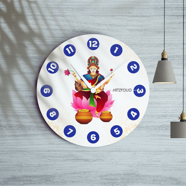 Hindu Goddess Lakshmi D4 Quartz Wall Clock | Non-Ticking Silent Movement-Wall Clocks Round-CLK_RD-IC 5018390 IC 5018390, Digital, Digital Art, Graphic, Hinduism, Religion, Religious, hindu, goddess, lakshmi, d4, quartz, round, wall, clock, non-ticking, silent, movement, engineered, wood, for, home, office, bedroom, analog, analogue, birthday, couple, customised, decoration, gift, kids, kitchen, living, number, photo, picture, print, room, size, square, watch, wedding, analog, analogue, bedroom, birthday, cl