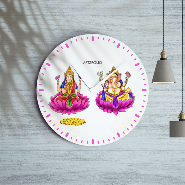 Hindu God Ganesh & Laxmi Quartz Wall Clock | Non-Ticking Silent Movement-Wall Clocks Round-CLK_RD-IC 5018394 IC 5018394, Digital, Digital Art, God Ganesh, Goddess Laxmi, Graphic, Hinduism, Religion, Religious, hindu, god, ganesh, laxmi, quartz, round, wall, clock, non-ticking, silent, movement, engineered, wood, for, home, office, bedroom, analog, analogue, birthday, couple, customised, decoration, gift, kids, kitchen, living, number, photo, picture, print, room, size, square, watch, wedding, analog, analog