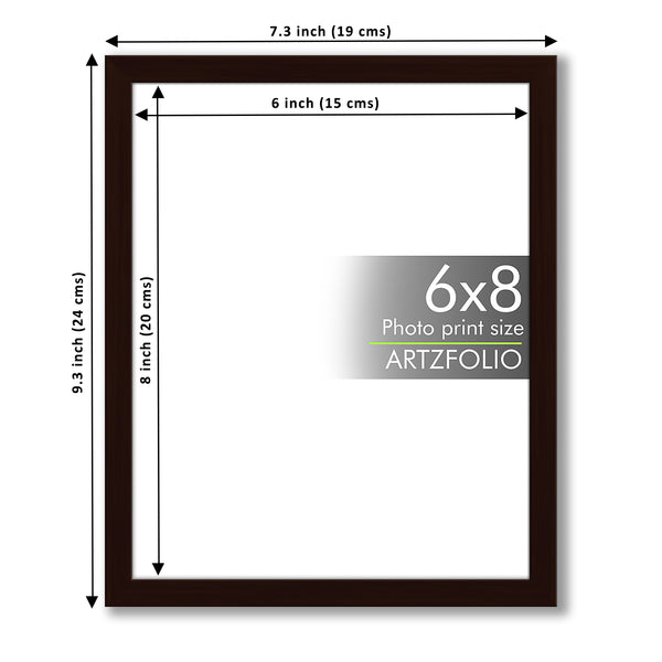 Wall & Table Photo Frame D555 Wall Photo Frame Collage for Living Room | Picture Frames Bedroom, Home & Office Decoration | Dark Brown 6x8 inch (15x20 cms)-Photo Frames-FRA_NM-IC 200555 4x6, 5x7, 6×8, 6x10, 6x6, 8x10, a4, anniversary, bedroom, birthday, black, certificate, collage, décor, family, frame, gift, glass, inch, mat, mount, photo, picture, piece, set, table, wall, wood, Yes, , , 