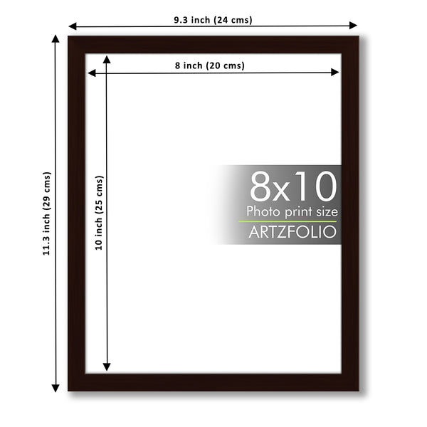 Wall & Table Photo Frame D557 Wall Photo Frame Collage for Living Room | Picture Frames Bedroom, Home & Office Decoration | Dark Brown 8x10 inch (20x25 cms)-Photo Frames-FRA_NM-IC 200557 4x6, 5x7, 6×8, 6x10, 6x6, 8x10, a4, anniversary, bedroom, birthday, black, certificate, collage, décor, family, frame, gift, glass, inch, mat, mount, photo, picture, piece, set, table, wall, wood, Yes, , , 