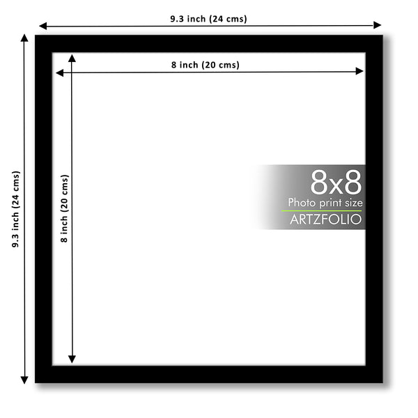 Wall & Table Photo Frame D558 Wall Photo Frame Collage for Living Room | Picture Frames Bedroom, Home & Office Decoration | Black 8x8 inch (20x20 cms)-Photo Frames-FRA_NM-IC 200558 4x6, 5x7, 6×8, 6x10, 6x6, 8x10, a4, anniversary, bedroom, birthday, black, certificate, collage, décor, family, frame, gift, glass, inch, mat, mount, photo, picture, piece, set, table, wall, wood, Yes, , , 