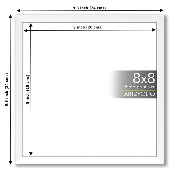 Wall & Table Photo Frame D558 Wall Photo Frame Collage for Living Room | Picture Frames Bedroom, Home & Office Decoration | White 8x8 inch (20x20 cms)-Photo Frames-FRA_NM-IC 200558 4x6, 5x7, 6×8, 6x10, 6x6, 8x10, a4, anniversary, bedroom, birthday, black, certificate, collage, décor, family, frame, gift, glass, inch, mat, mount, photo, picture, piece, set, table, wall, wood, Yes, , , 