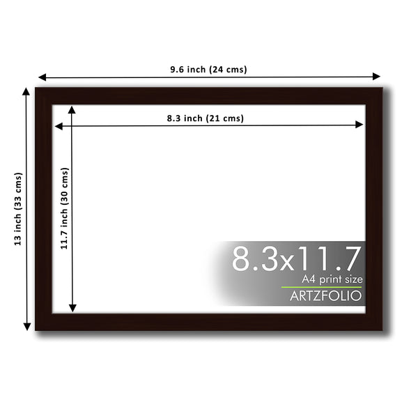 Frame for Certificates D560 Wall Photo Frame Collage for Living Room | Picture Frames Bedroom, Home & Office Decoration | Dark Brown A4 Size | 8.3x11.7 inch (21x30 cms)-Photo Frames-FRA_NM-IC 200560 4x6, 5x7, 6×8, 6x10, 6x6, 8x10, a4, anniversary, bedroom, birthday, black, certificate, collage, décor, family, frame, gift, glass, inch, mat, mount, photo, picture, piece, set, table, wall, wood, Yes, , , 