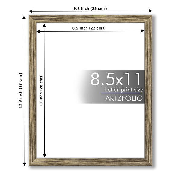 Wall & Table Photo Frame D561 Wall Photo Frame Collage for Living Room | Picture Frames Bedroom, Home & Office Decoration | Antique Golden Letter Size | 8.5x11 inch (22x28 cms)-Photo Frames-FRA_NM-IC 200561 4x6, 5x7, 6×8, 6x10, 6x6, 8x10, a4, anniversary, bedroom, birthday, black, certificate, collage, décor, family, frame, gift, glass, inch, mat, mount, photo, picture, piece, set, table, wall, wood, Yes, , , 